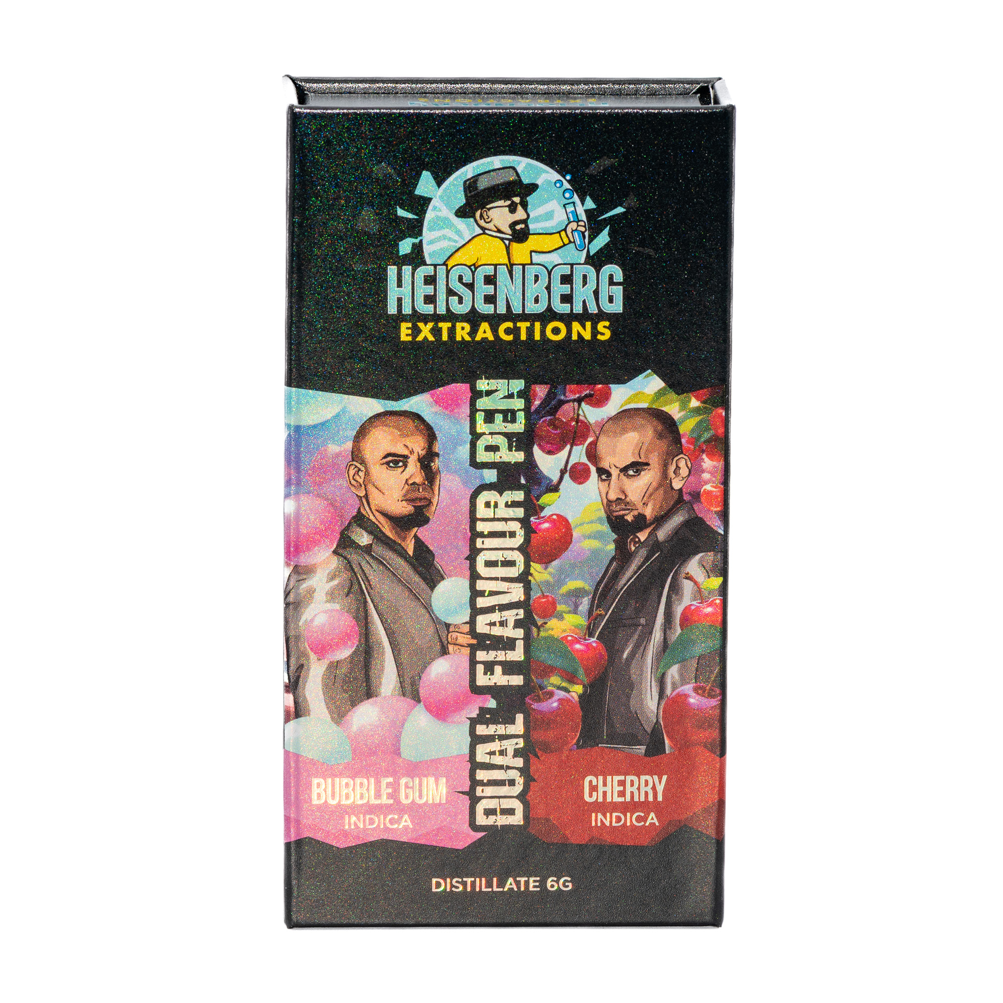 elf bar vape uk Heisenberg Extracts Dual Flavour Distillate THC Vape - 6g - Bubblegum /  Cherry
