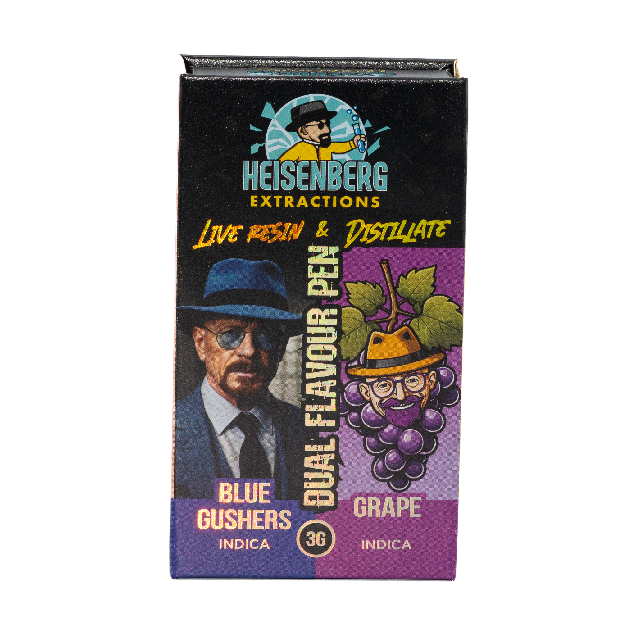 Heisenberg Extracts Dual Flavour Live Resin & Distillate THC